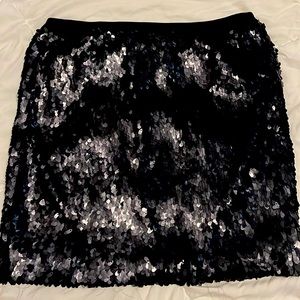 Sequined Mini Skirt